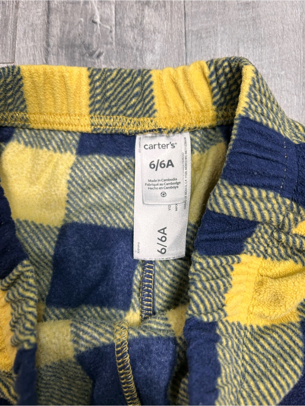 Carter's Boys Fleece Excavator Pajama Set 6 - Picture 7 of 8